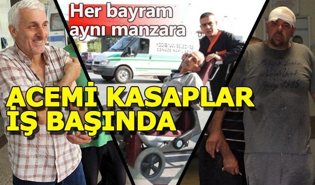 Acemi kasaplar bu bayram da kendilerini kesti