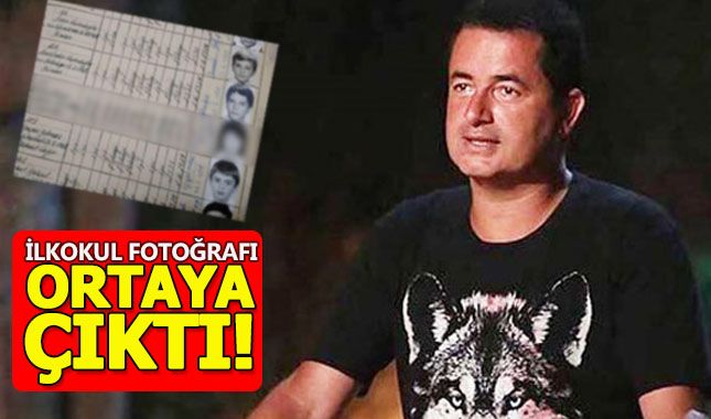 Acun Ilıcalı'nın ilkokul fotoğrafı ortaya çıktı!