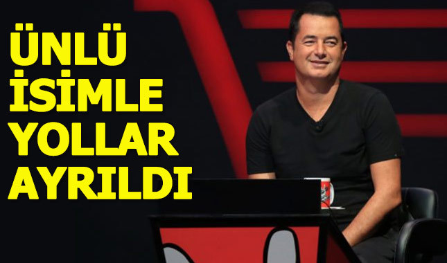 Acun Ilıcalı ünlü isimle yollarını ayırdı