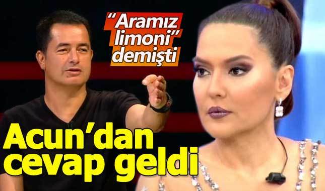 Acun Ilıcalı'dan Demet Akalın'a yanıt