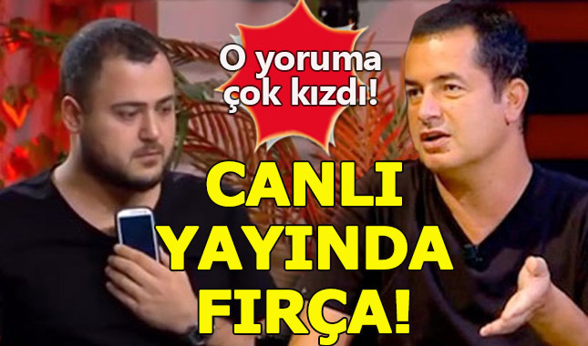 Acun, canlı yayında sunucuları topa tuttu!