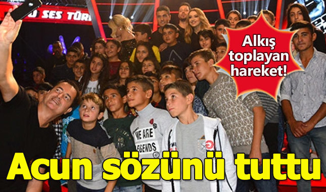 Acun o çocukları bulup O Ses'e getirdi