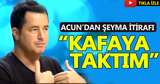 Acun'dan Şeyma Subaşı itirafı: Ben teklif ettim