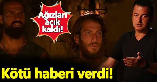 Acun'dan yarışmacılara kötü haber geldi