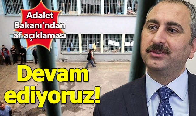 Adalet Bakanı Abdülhamit Gül'den son dakika af açıklaması! Af çıkacak mı kimleri kapsayacak