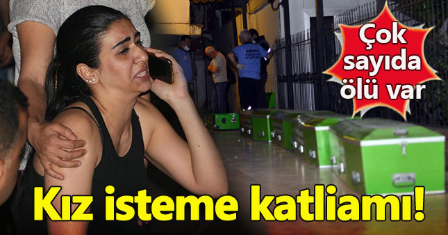 Adana'da katliam: 5 kişiyi öldürüp intihar etti