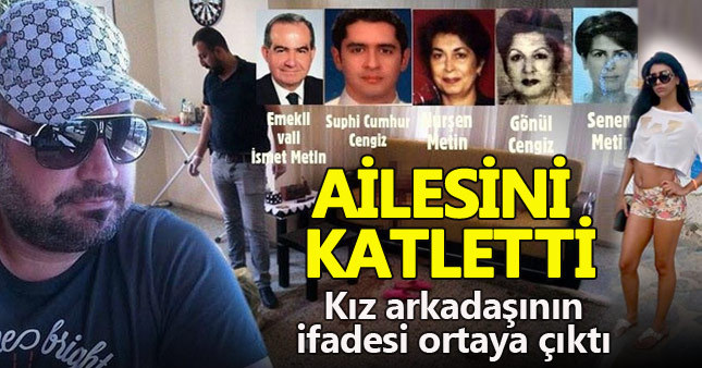 Adana'da katliam yapan adamın sevgilisinden şoke sözler