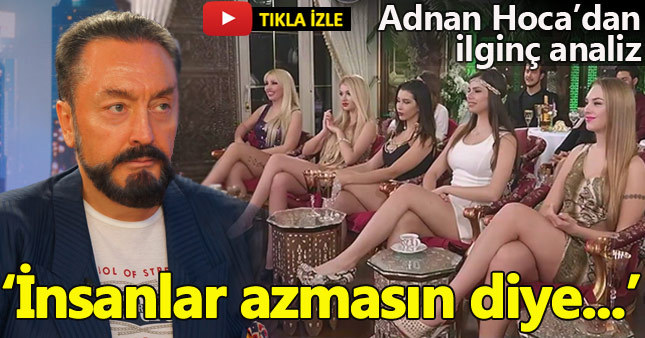 Adnan Oktar ekonomik krizin sebebini açıkladı