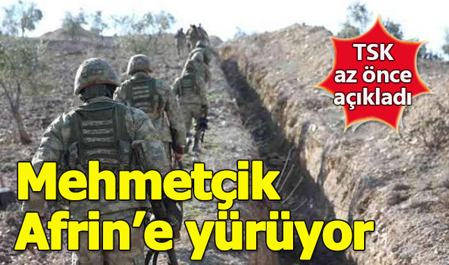 Afrin operasyonunda son durum: Şeyh Huruz Köyü ele geçirildi