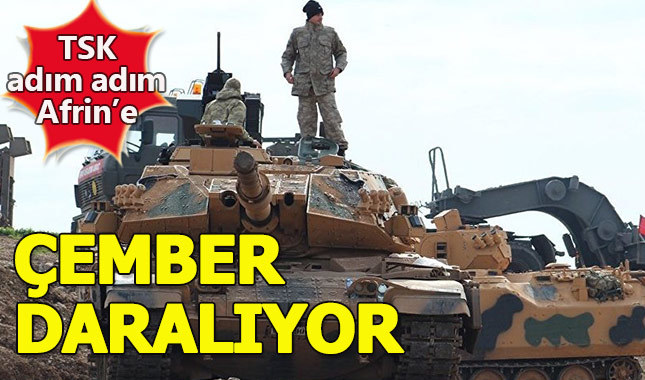 Afrin'de YPG için çember daralıyor