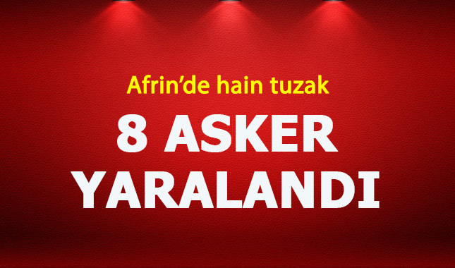 Afrin'de teröristlerin yerleştirdiği bomba patladı