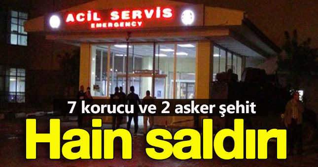Ağrı'da hain saldırı