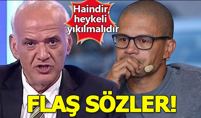 Ahmet Çakar'dan Alex de Souza'ya flaş sözler: "Bir haindir, heykeli yıkılmalıdır"