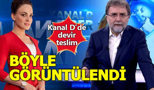 Ahmet Hakan koltuğunu böyle devretti