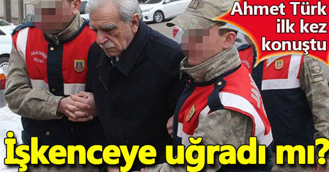 Ahmet Türk o fotoğraf için ilk kez konuştu