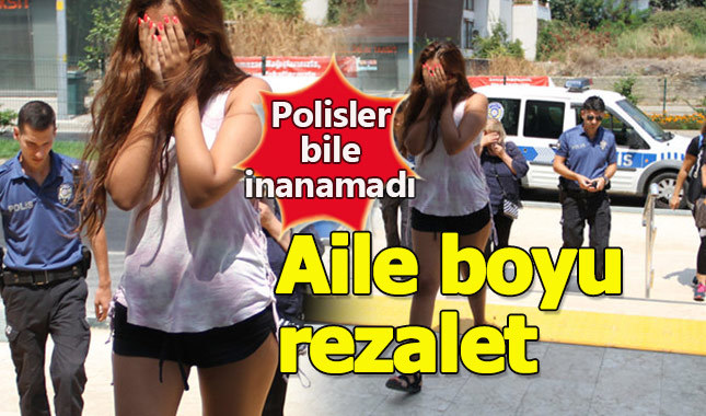 Ailecek geldikleri AVM'de hırsızlık yaptılar