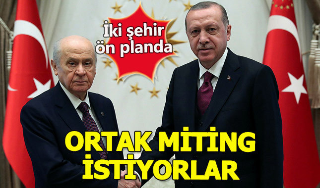 Ak Parti ve MHP ortak miting yapacak mı?