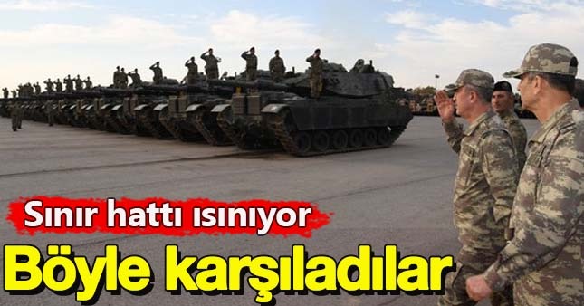 Akar sınır birliklerini ziyaret etti