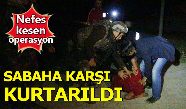 Akaryakıt istasyonundan kaçırılan çocuk kurtarıldı