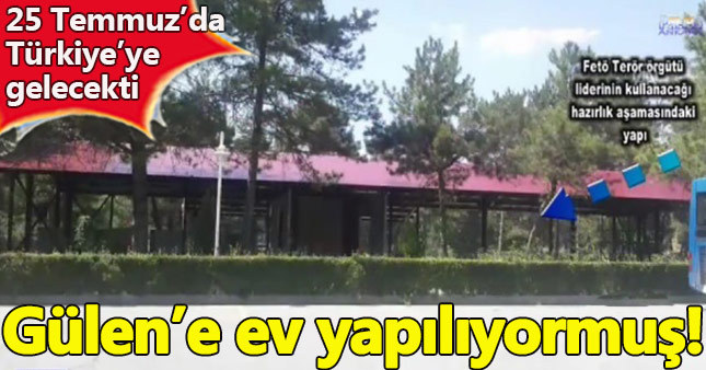 Akıncılar'da Gülen için karakol inşa ediliyormuş