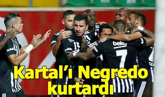 Alanyaspor Beşiktaş maçı özeti ve golleri (1-2) Negredo'nun golü