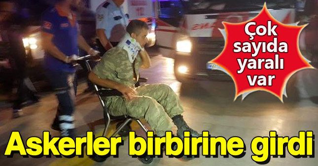 Alay Komutanlığı'nda hareketlilik: 1'i ağır 10 asker yaralı
