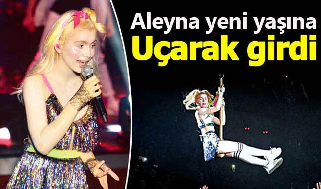 Aleyna Tilki yeni yaşına uçarak girdi