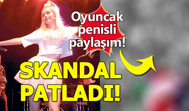 Aleyna Tilki'den oyuncak penisli paylaşım!