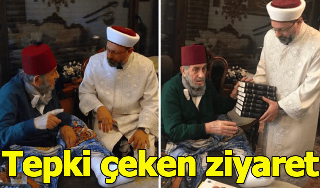 Ali Erbaş'ın Mısırlıoğlu ziyareti tepki topladı!