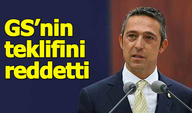 Ali Koç, Galatasaray'ın yemek teklifini reddetti