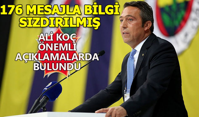 Ali Koç'tan önemli açıklamalar