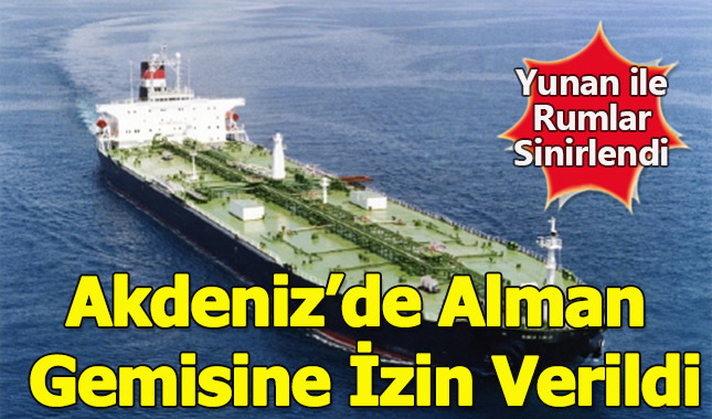 Alman Gemisine Bilimsel Araştırma İçin İzin Verildi