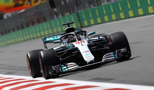 Almanya'da Hamilton kazandı