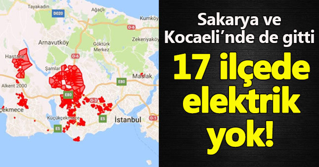Kadıköy elektrik kesintisi | Anadolu Yakası elektrik kesintisi sorgulama | Üsküdar ve Maltepe elektrik kesintisi