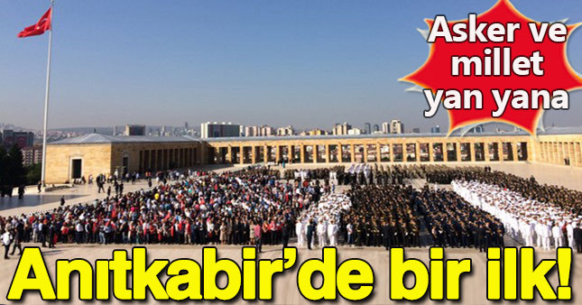 Ankara'da 30 Ağustos töreni