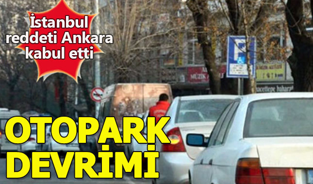 Ankara'da belediye otoparkında günlük ücret 1 TL oldu