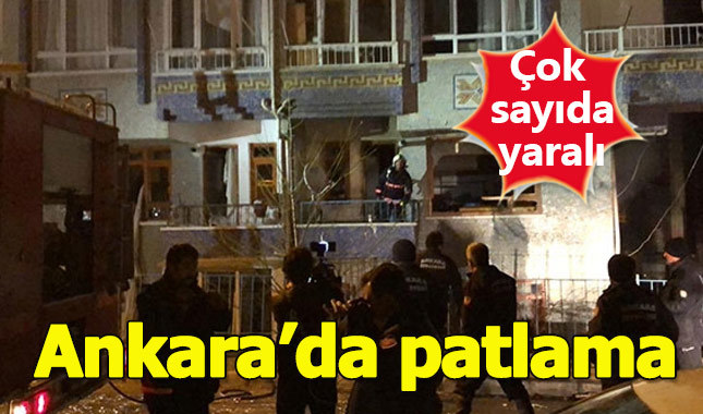 Ankara'da patlama, yaralılar var