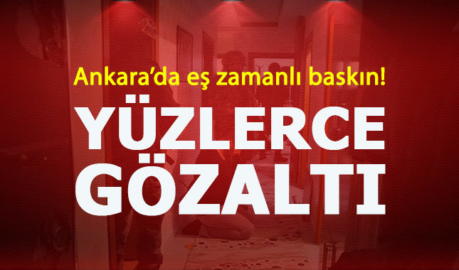 Ankara'da suç örgütüne dev operasyon: Yüzlerce gözaltı... (Kadir İnan kimdir?)