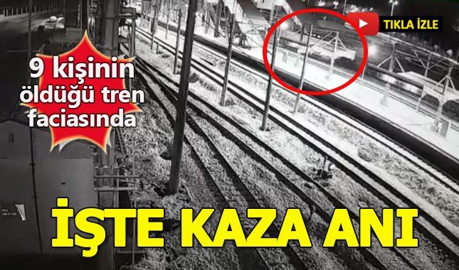 Ankara'daki tren kazasının görüntüleri ortaya çıktı