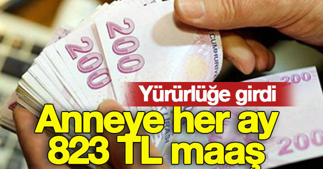 Anneye yarım gün maaşı