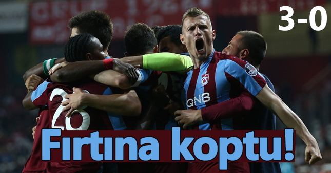 Antalyaspor: 0 - Trabzonspor: 3 maçın özeti ve golleri
