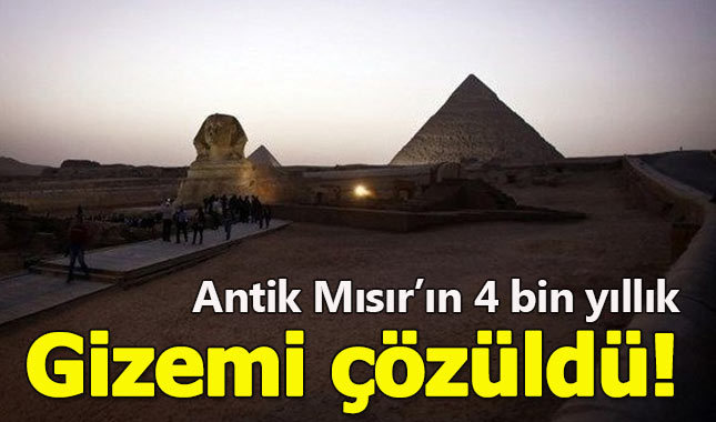 Antik Mısır'ın 4 bin yıllık gizemi çözüldü