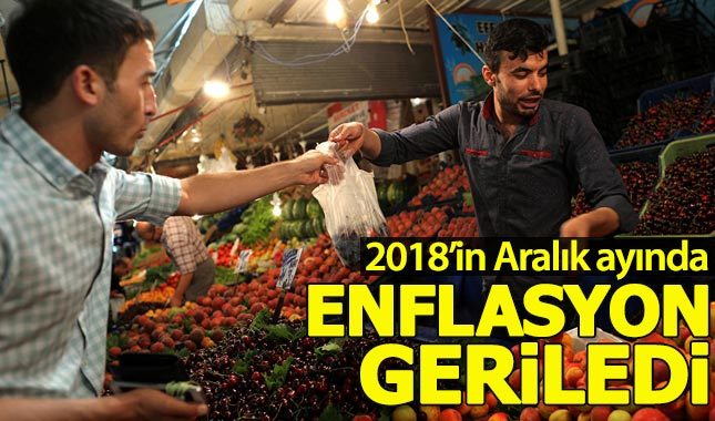 Aralık ayı enflasyon rakamları açıklandı - Aralık 2018 üfe tüfe oranları