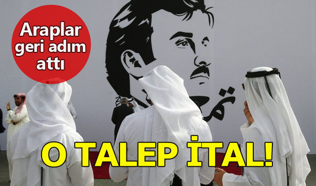 Araplar, Katar'a iletilen 13 talepten birini geri çekti