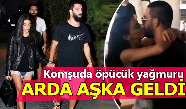 Arda Turan Yunan adasında aşka geldi