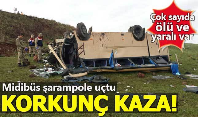 Ardahan'da feci kaza! Çok sayıda ölü ve yaralı var