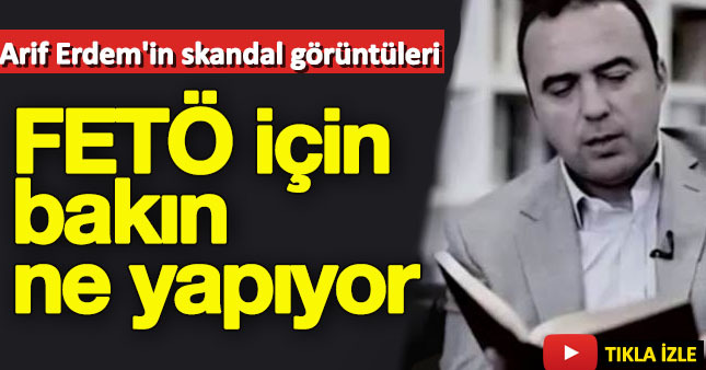 Arif Erdem Fethullah Gülen şiiri okuyor