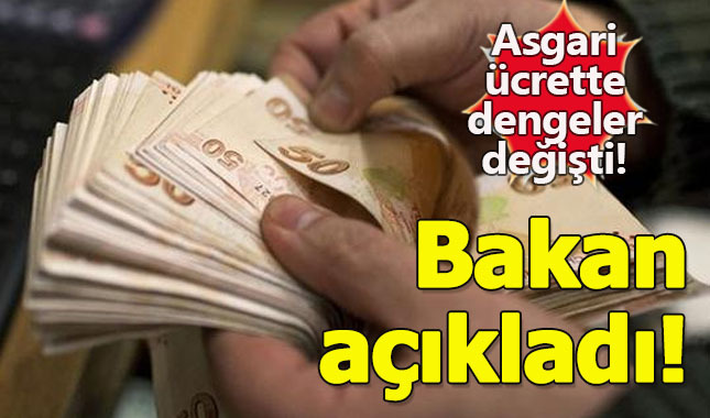 Asgari ücretle ilgili dengeleri değiştirecek açıklama
