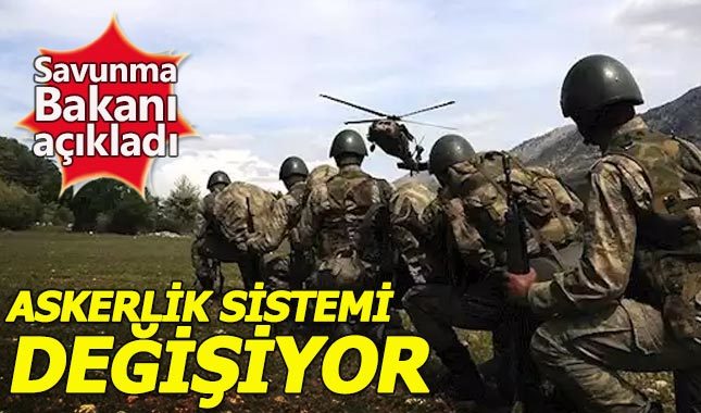 Askerlik sisteminde değişiklik yolda