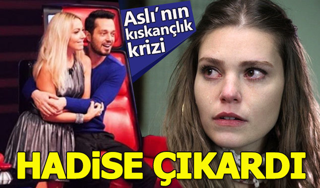 Aslı Enver'in Murat Boz kıskançlığı "hadise" çıkardı